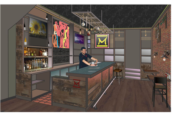Build a restaurant bar