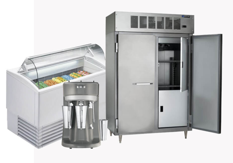 ice cream shop equipment